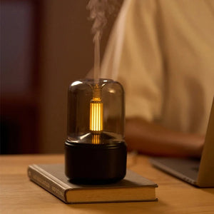 Candle Lamp Aroma diffuser(120ml)
